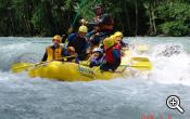 Rafting tour on the Eisack