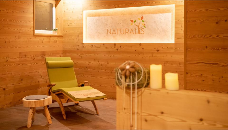 Wellness area Naturalis at Val di Vizze