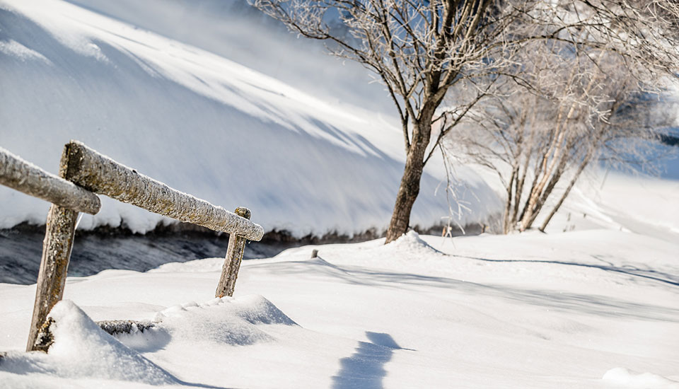 Winterlandschaft in Pfitsch