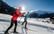 Cross-country skiing in Pfitschertal