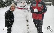 Snowman at the Leitnhof