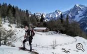 Escursione guidata con le ciaspole, col padrone di casa Rudolf